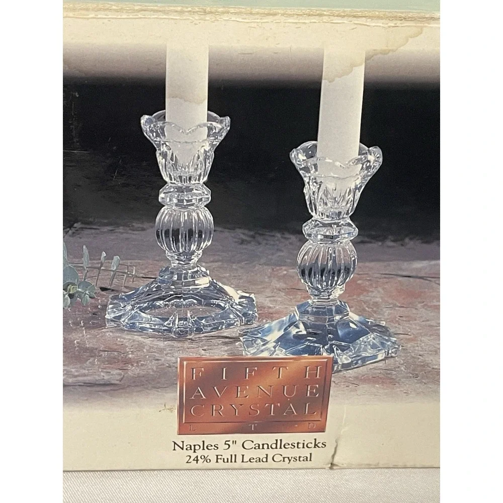 Fifth Avenue 24% Lead Crystal Vintage 5